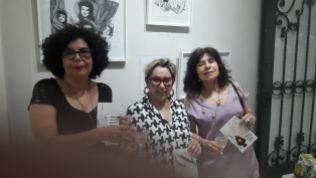 Cristina Zarur, Marilena Moraes e Nilma lacerda